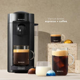De'Longhi Nespresso Vertuo Plus Coffee and Espresso Machine by De'Longhi,8 oz, Ink Black - Like New